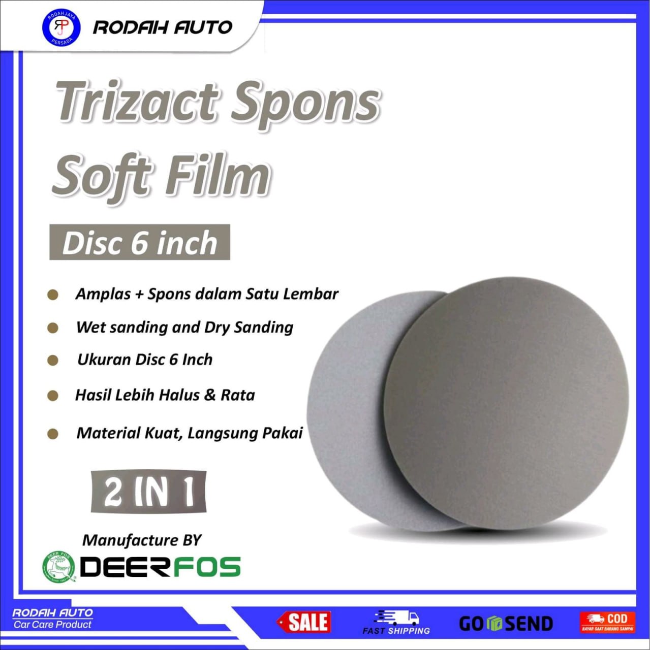 Abrasives Rodah Auto