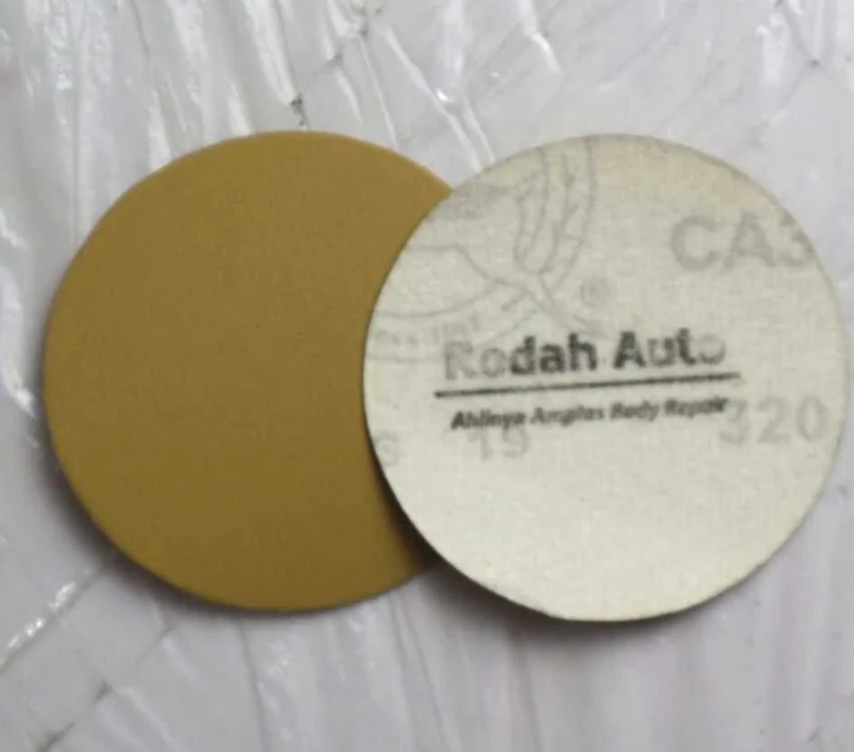 Amplas Bulat Velcro 3 Inch (80 mm) untuk Spot Repair