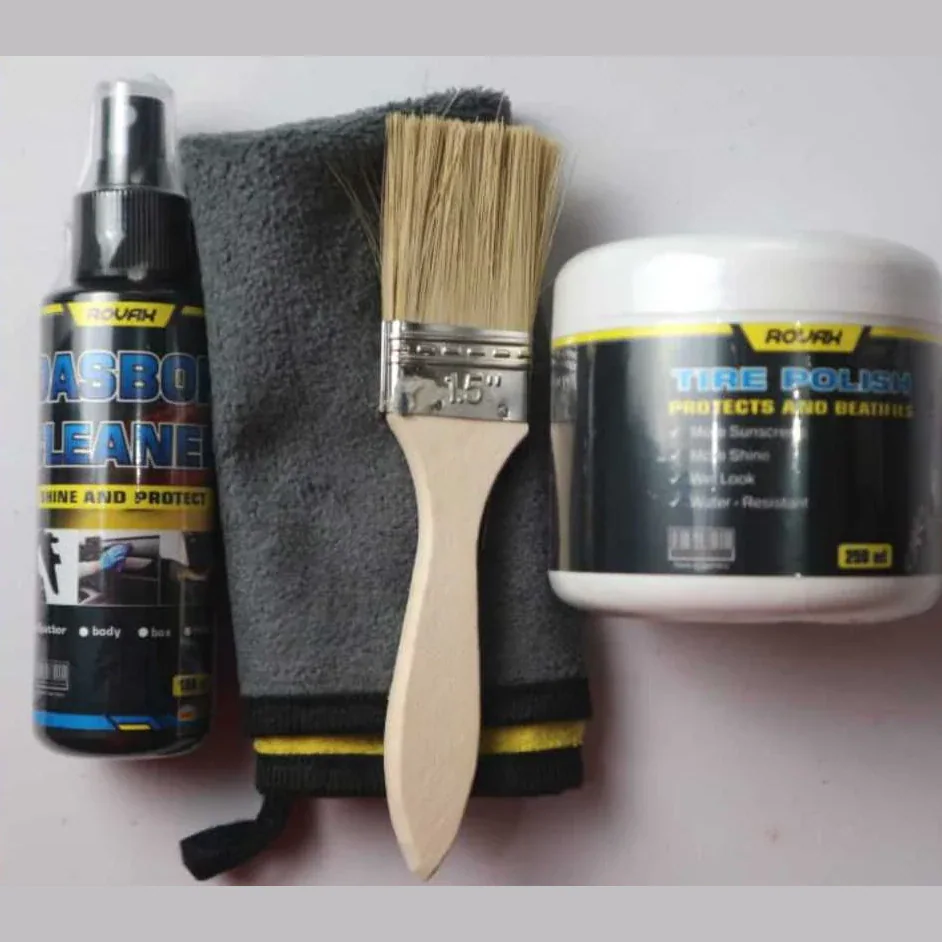 Paket Hemat Rovax Car Care – Perawatan Ban & Interior