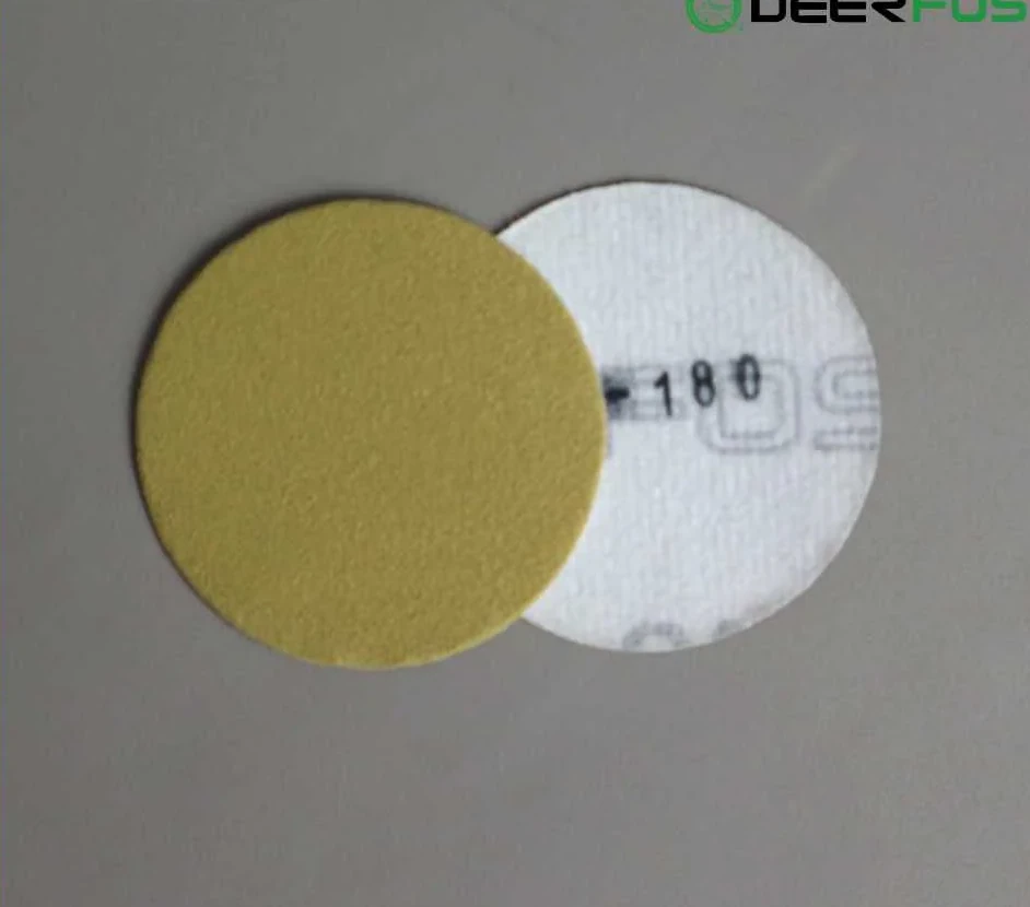 Amplas Bulat Velcro 2 Inch Tanpa Lubang untuk Spot Repair