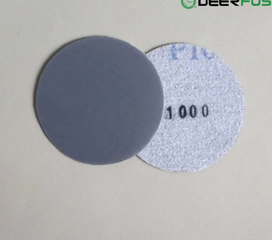 Amplas Bulat Velcro 2 Inch Tanpa Lubang untuk Spot Repair