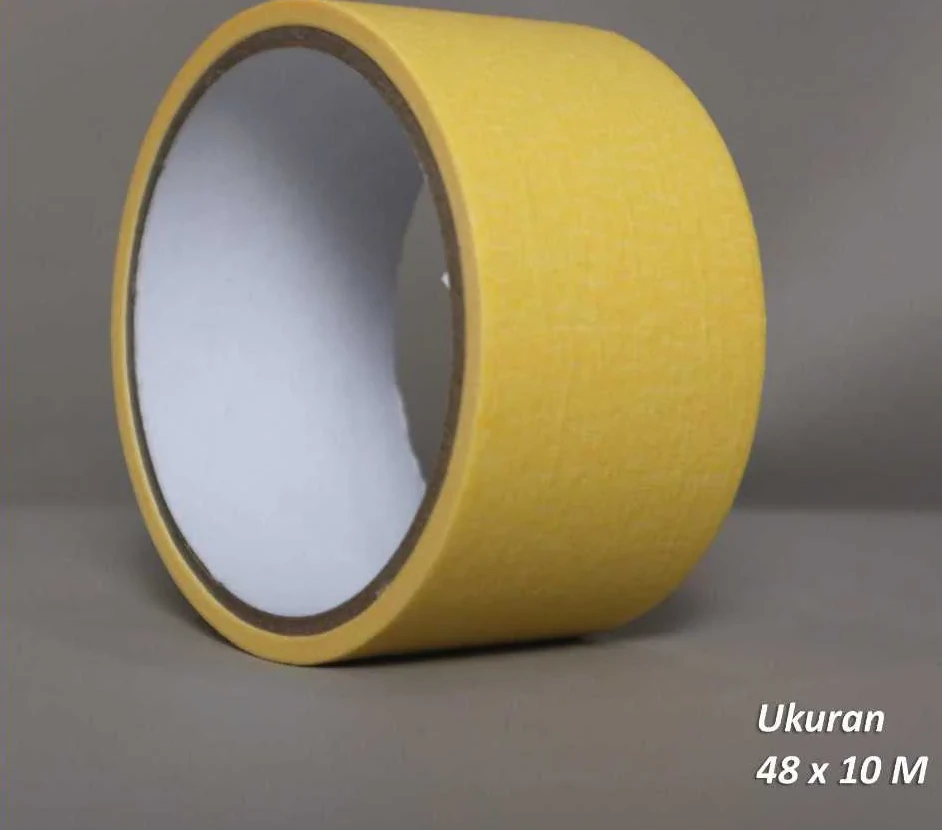 Lakban Kertas Masking Tape 24 mm x 18 Meter