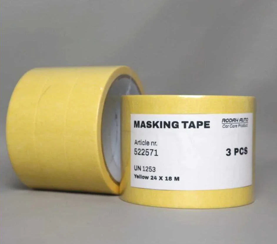 Lakban Kertas Masking Tape 24 mm x 18 Meter